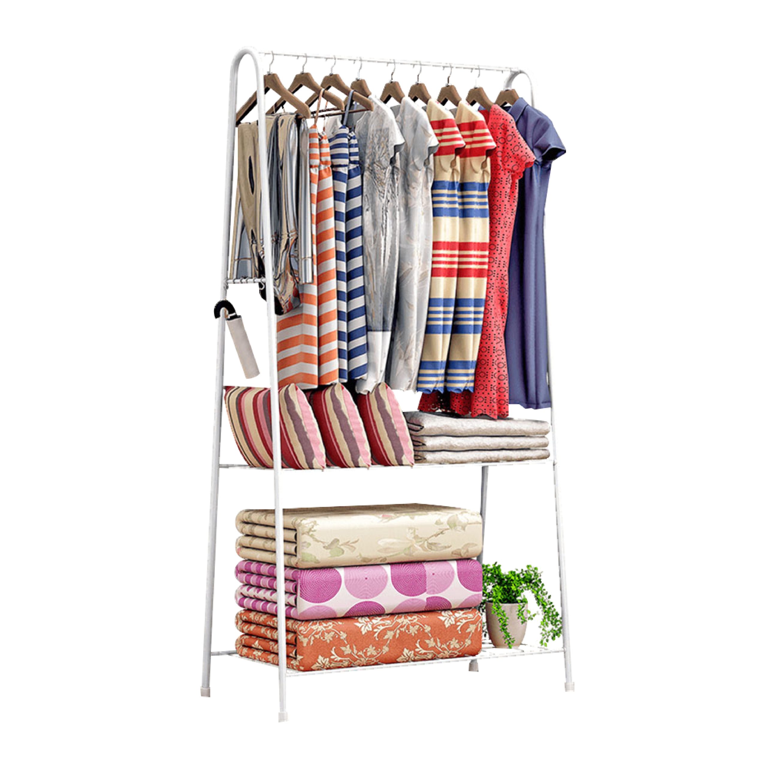 Rack Organizador de Ropa Armable 080Y Blanco - Imagen 6