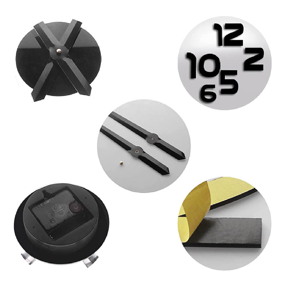 Reloj de Pared Moderno Gigante Hágalo Usted Mismo - Imagen 5