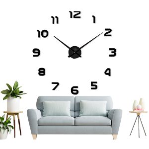 Reloj de Pared Moderno Gigante Hágalo Usted Mismo