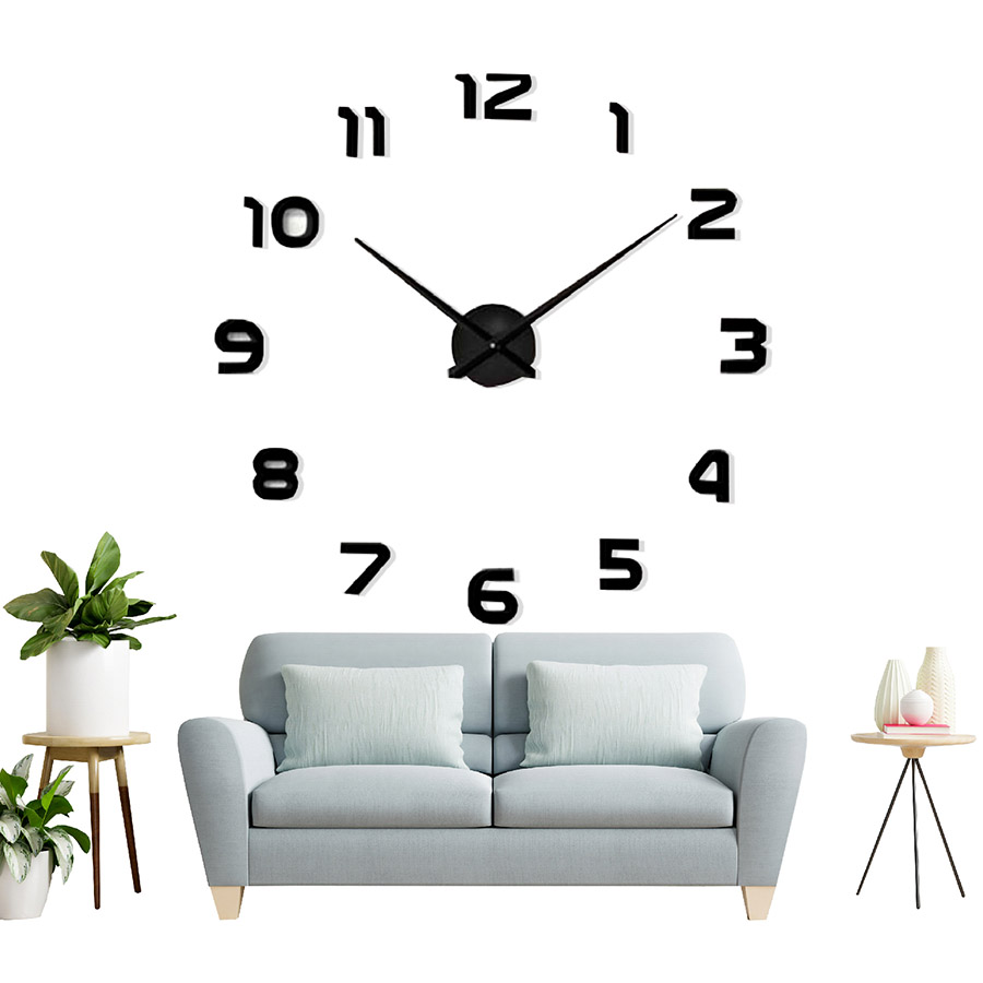 Reloj de Pared Moderno Gigante Hágalo Usted Mismo