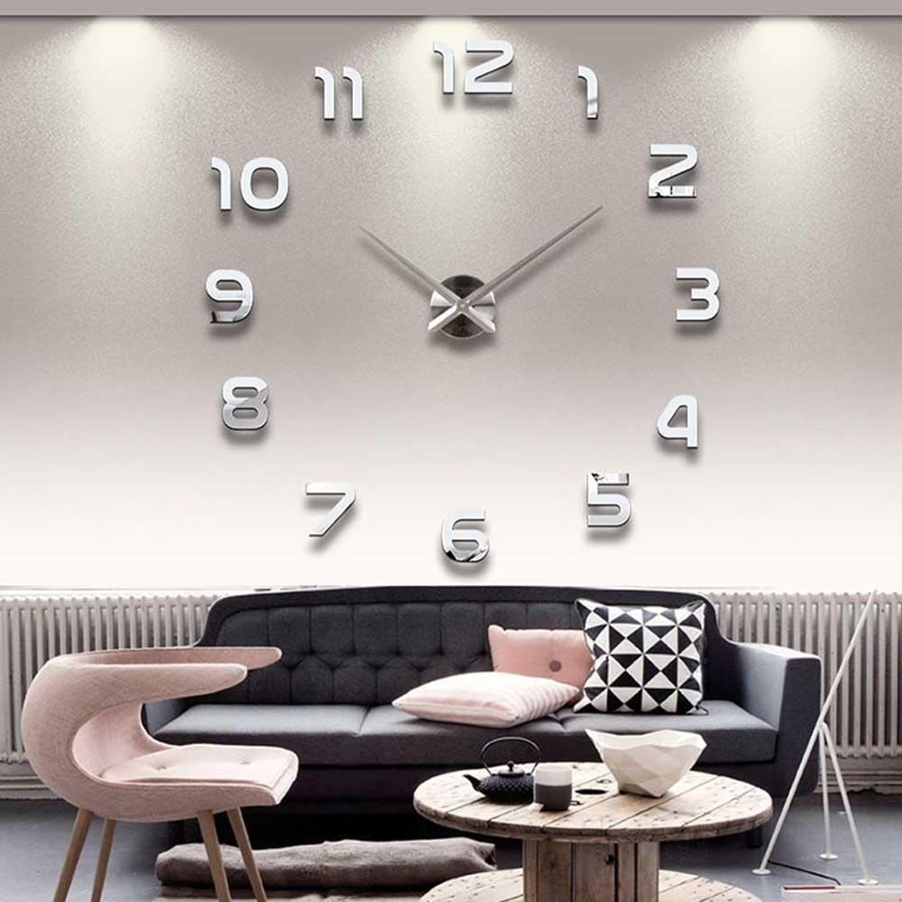 Reloj de Pared Moderno Gigante Hágalo Usted Mismo - Imagen 9