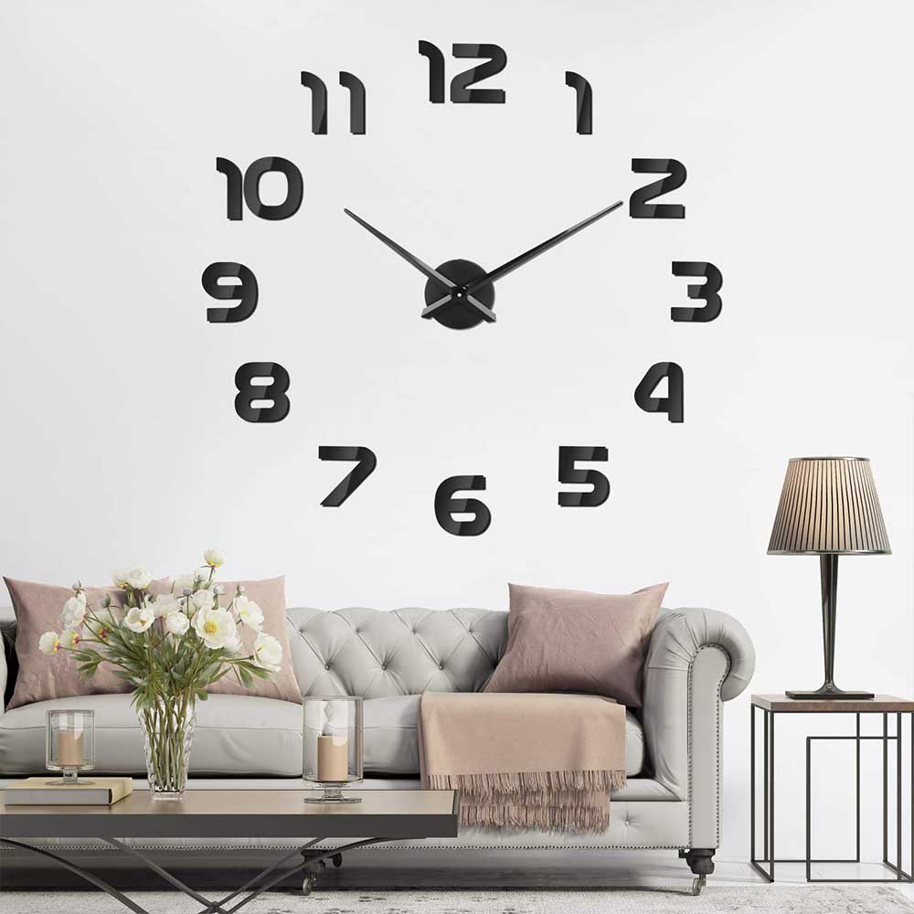 Reloj de Pared Moderno Gigante Hágalo Usted Mismo - Imagen 2