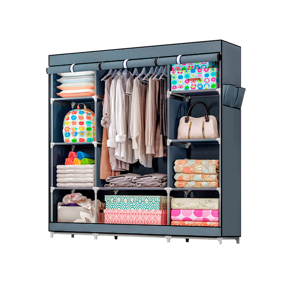 Closet Organizador Armable 1610 Plateado | utilísimo® - Imagen 2