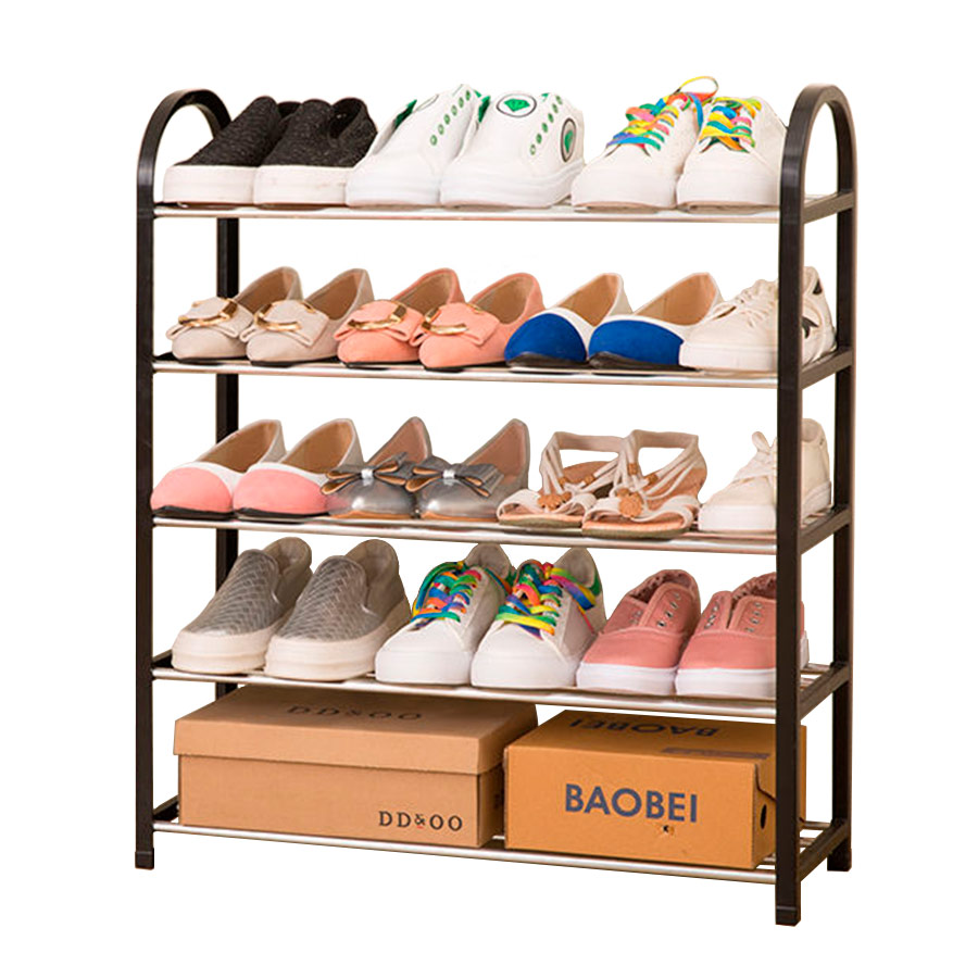 Mueble Zapatero Armable K575 Negro