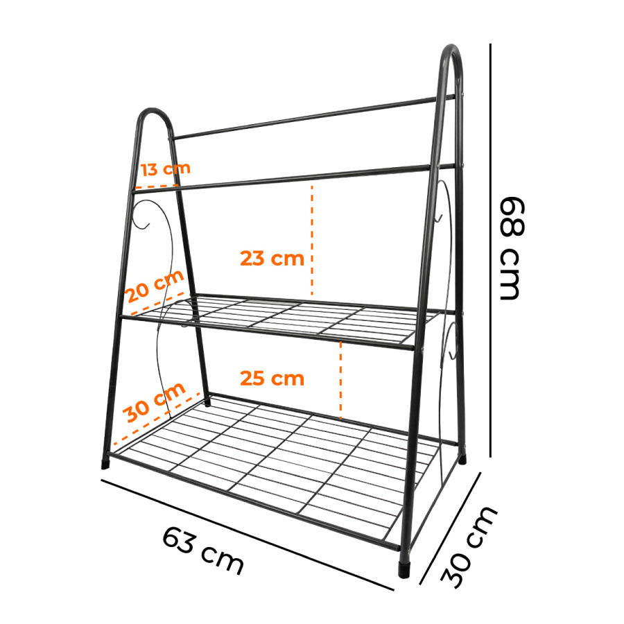 Organizador Rack Pequeño Z643 Gris Oscuro - Imagen 5