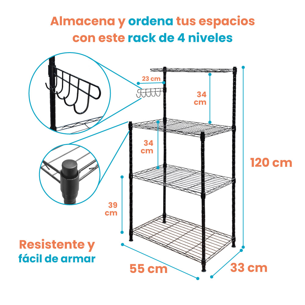 Anaquel Organizador Z8814 | utilísimo® - Imagen 2