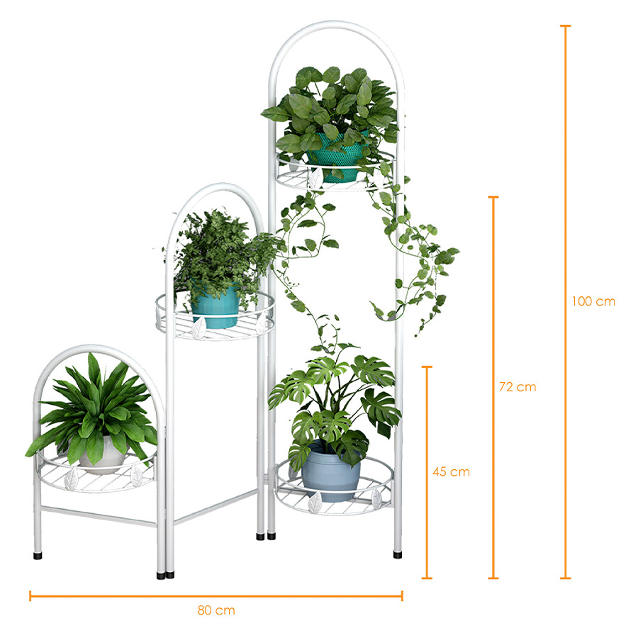 Porta Masetas H9033 Blanco - Imagen 3
