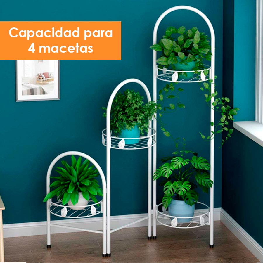 Porta Masetas H9033 Blanco - Imagen 5