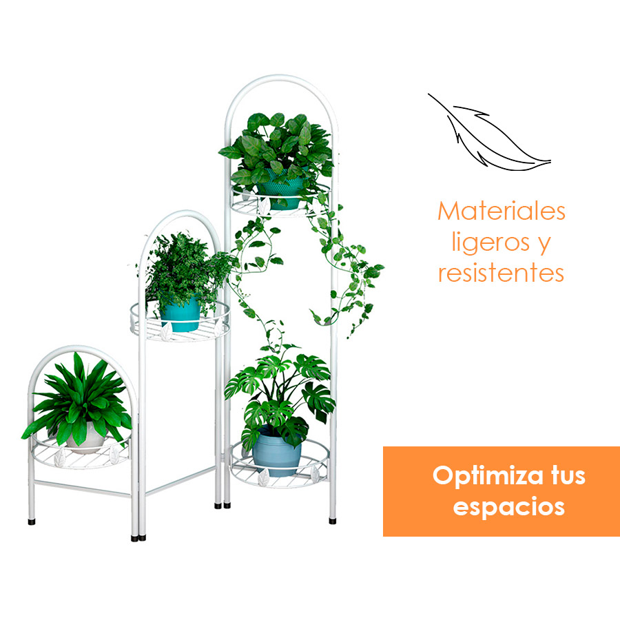 Porta Masetas H9033 Blanco - Imagen 6