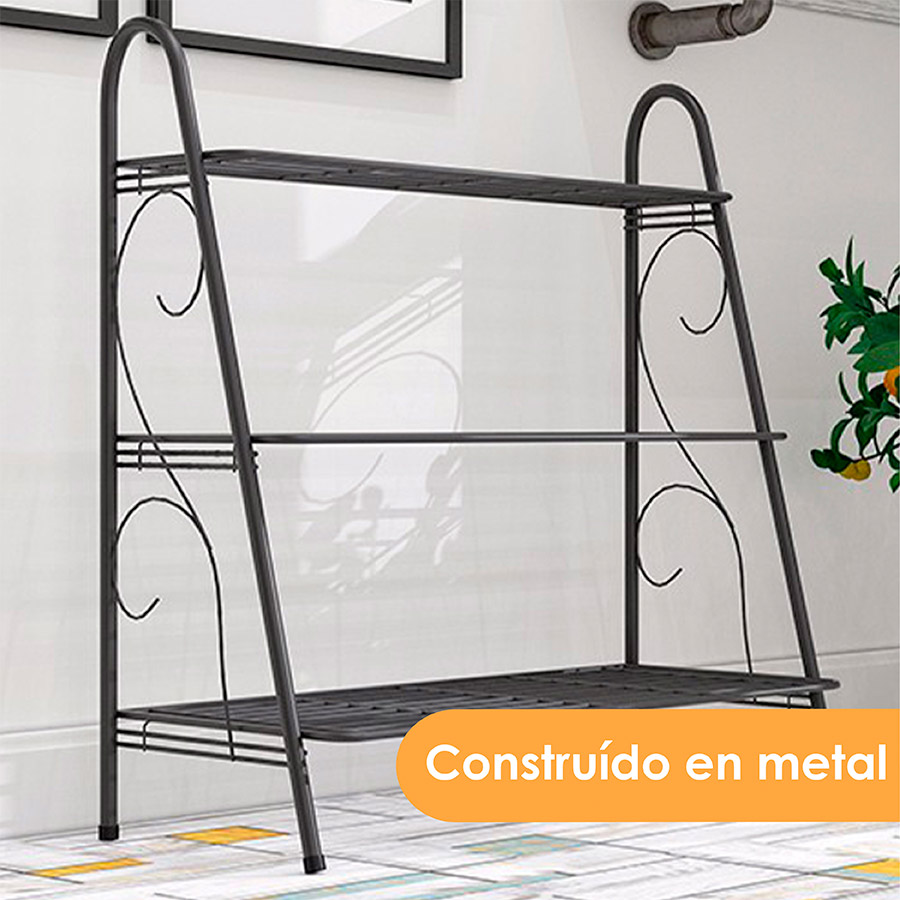 Organizador Rack Pequeño Z643 Gris Oscuro - Imagen 11
