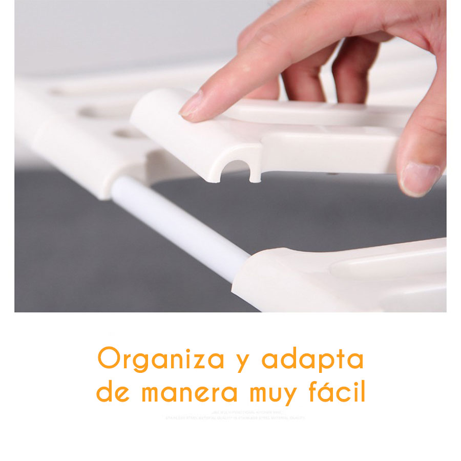 Escurridor de trastes para fregadero Z652 Blanco | utilísimo® - Imagen 7