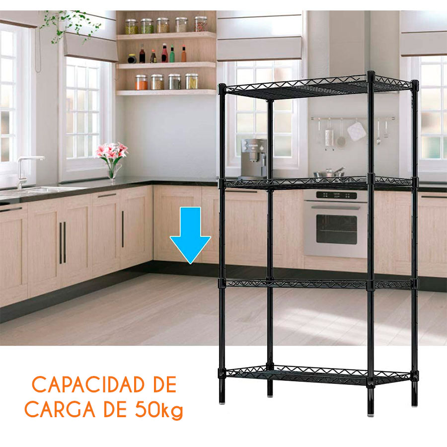 Anaquel Organizador Z8894 Negro | utilísimo® - Imagen 5