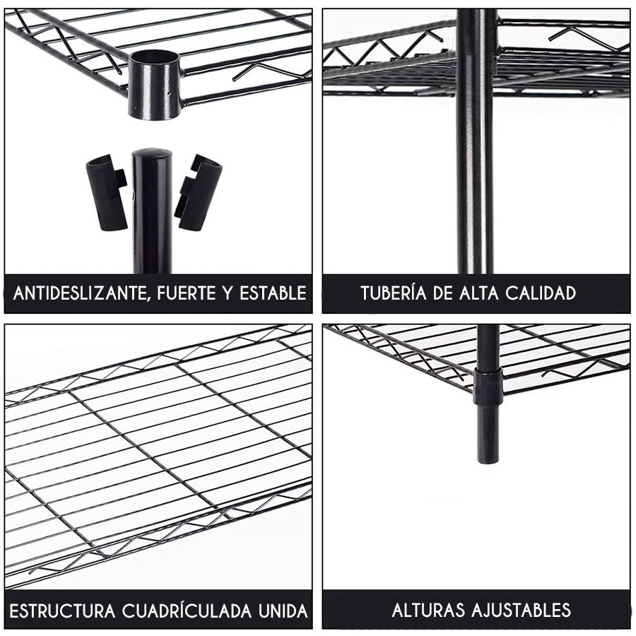 Anaquel Organizador Z8894 Negro | utilísimo® - Imagen 7