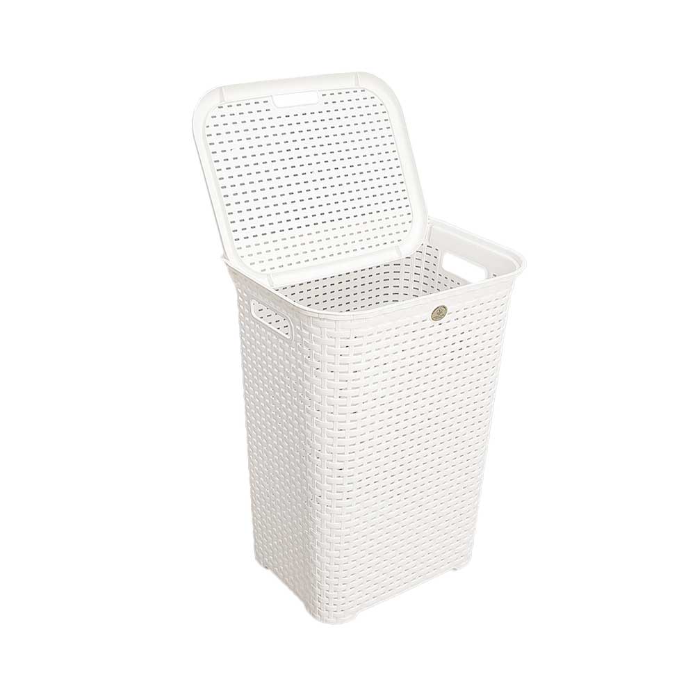 Cesto Tipo Rattan con Tapa La Ardilla | utilísimo® - Imagen 4