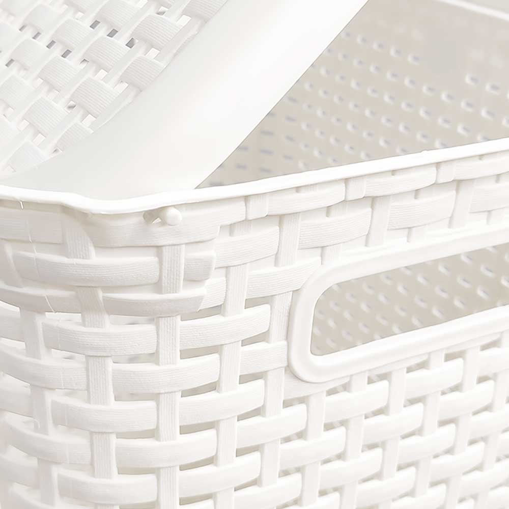 Cesto Tipo Rattan con Tapa La Ardilla | utilísimo® - Imagen 5