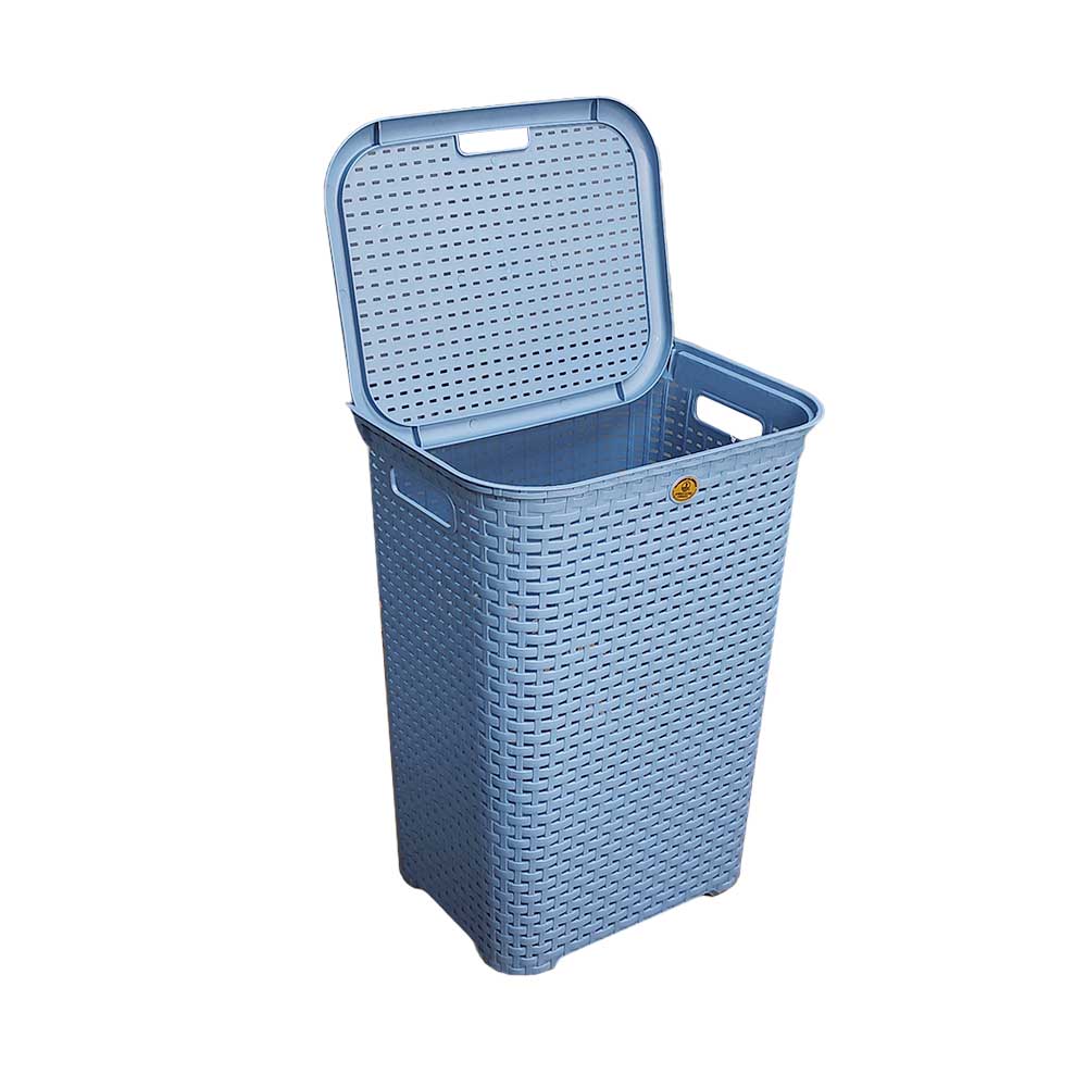 Cesto Tipo Rattan con Tapa La Ardilla | utilísimo® - Imagen 6