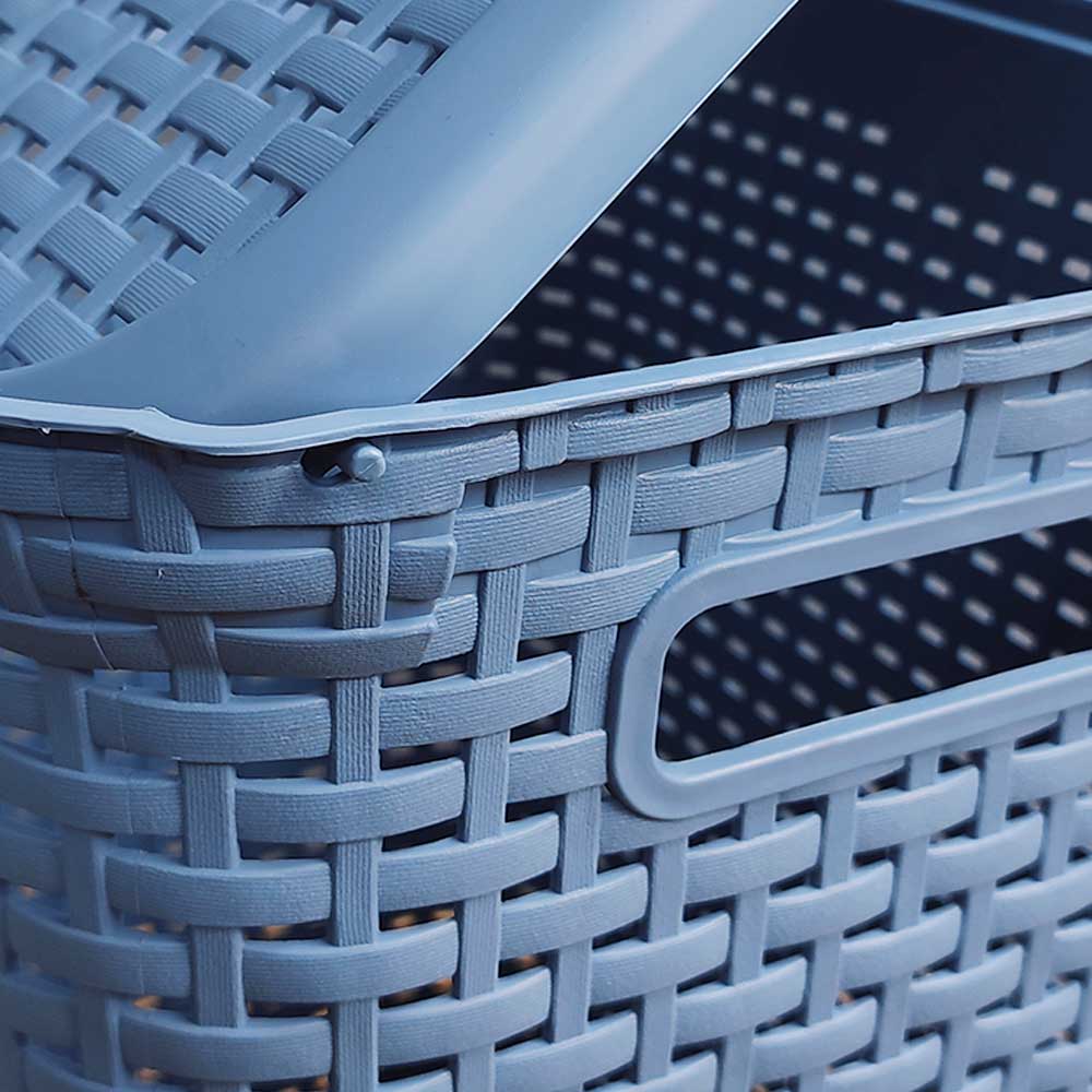 Cesto Tipo Rattan con Tapa La Ardilla | utilísimo® - Imagen 7