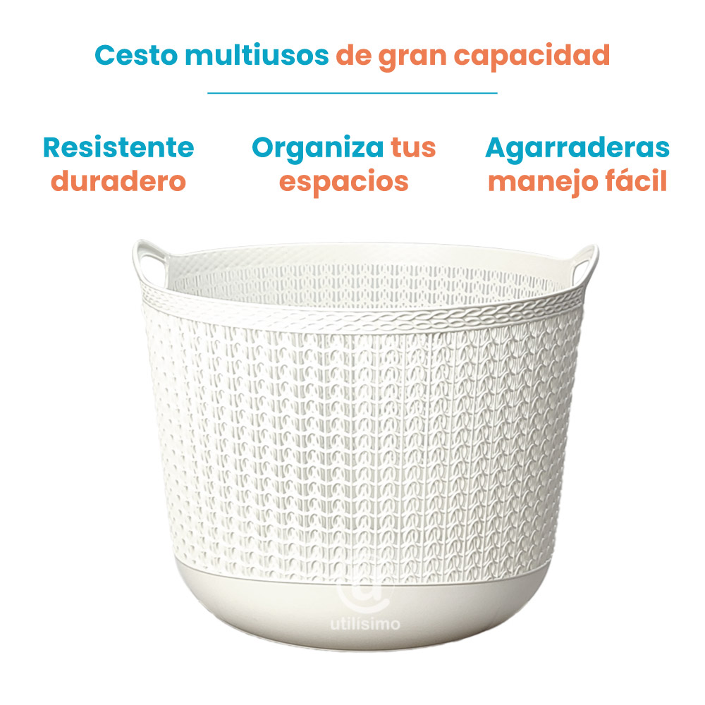 Canasta Tipo redonda Mitril La Ardilla | utilísimo® - Imagen 11