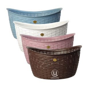 Canasta Tipo Rattan Oval La Ardilla | utilísimo®