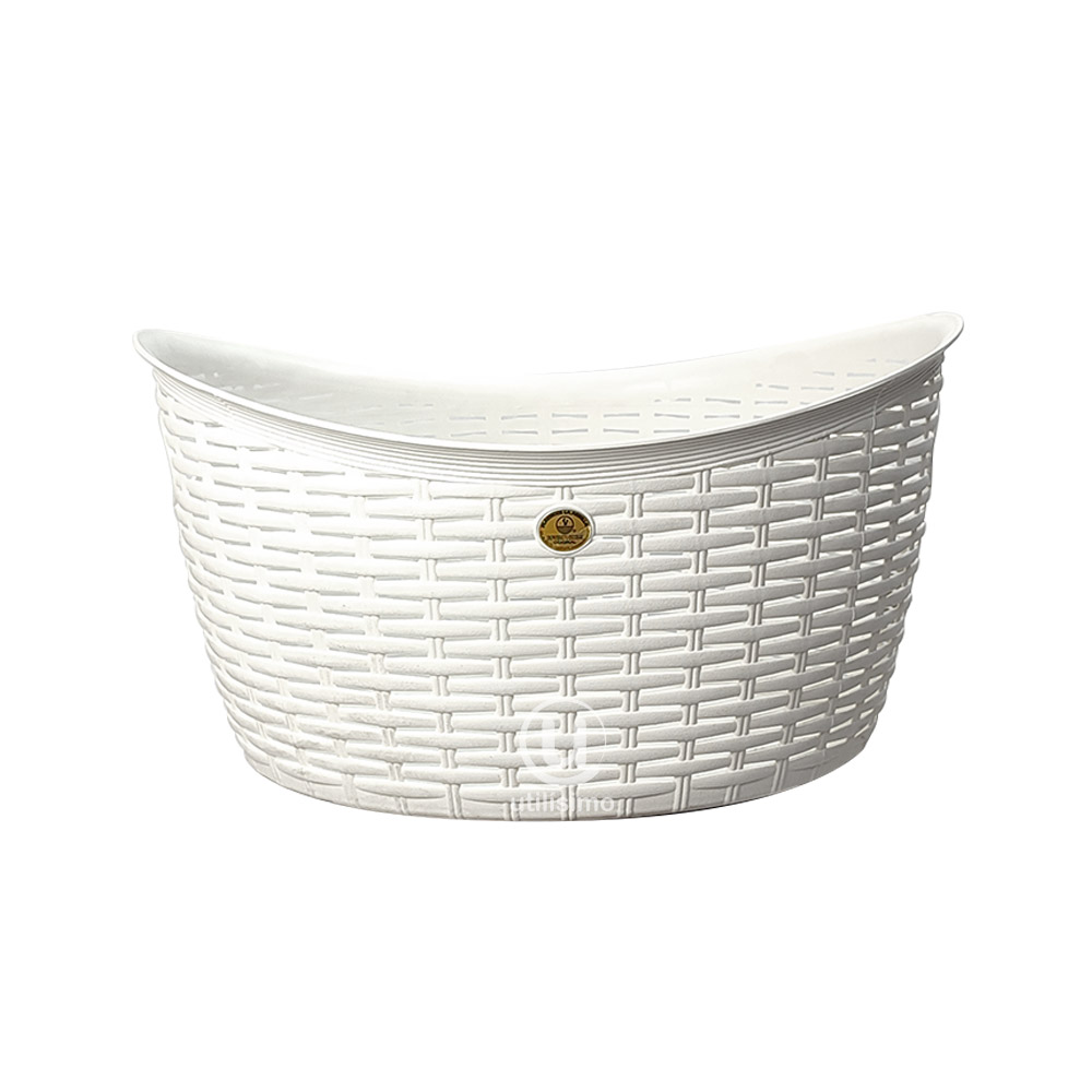 Canasta Tipo Rattan Oval La Ardilla | utilísimo® - Imagen 6
