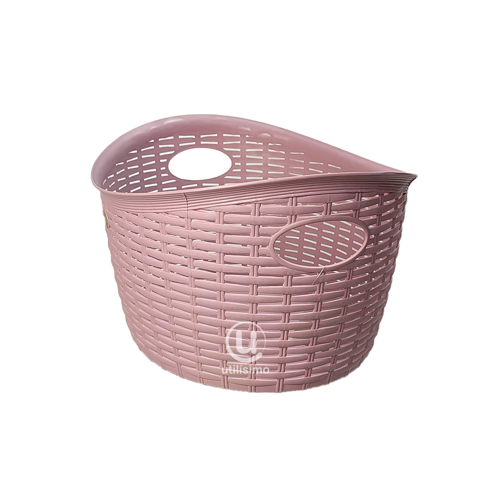 Canasta Tipo Rattan Oval La Ardilla | utilísimo® - Imagen 9