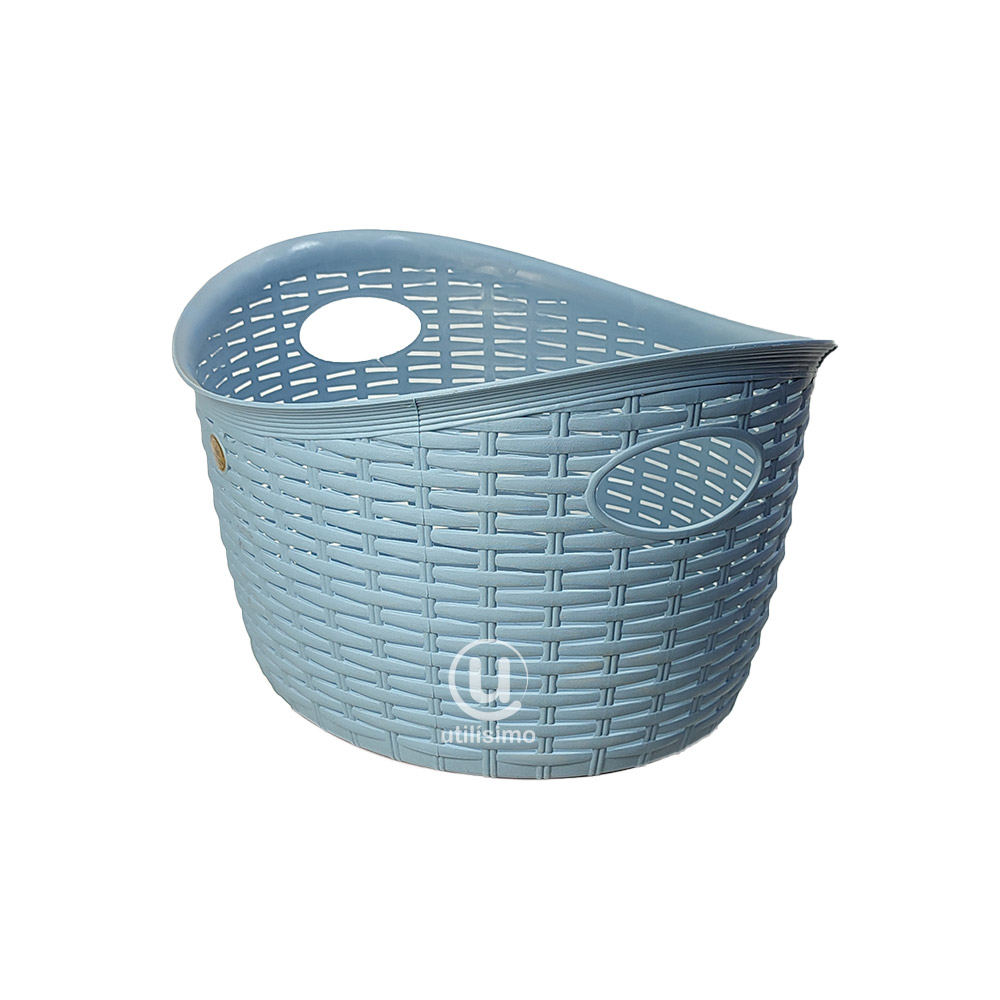 Canasta Tipo Rattan Oval La Ardilla | utilísimo® - Imagen 11