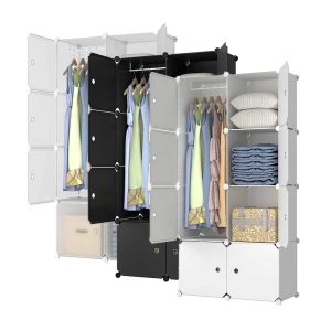 Ropero organizador plástico mueble modular