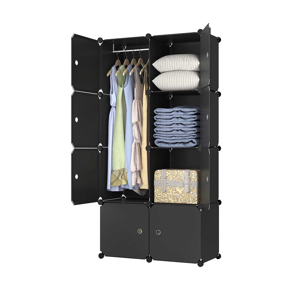Ropero organizador plástico mueble modular - Imagen 2