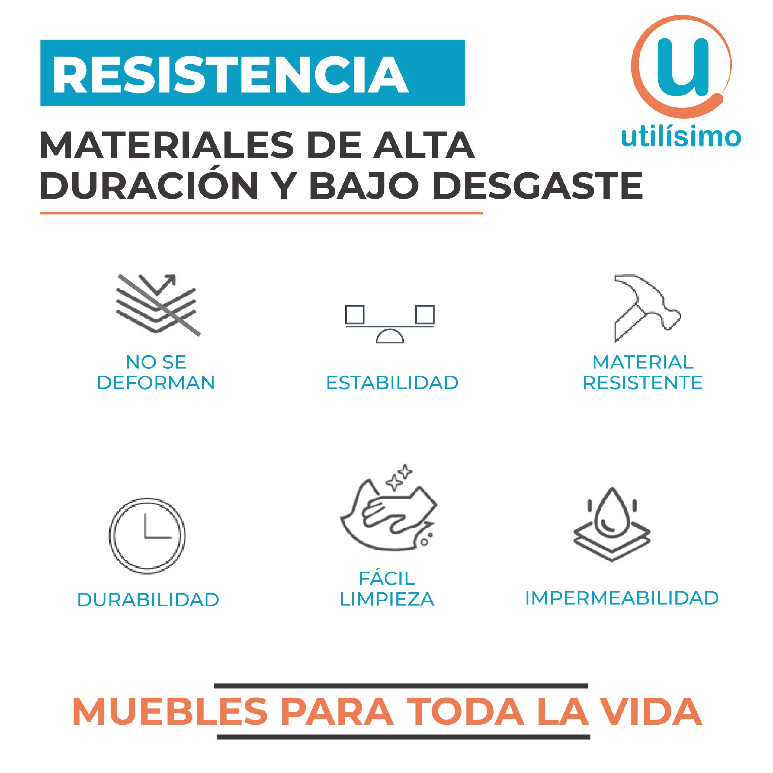 Gabinete organizador plástico 4 cubos mueble modular - Imagen 9