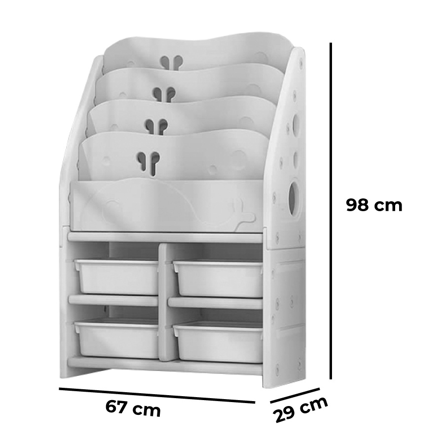Multi Organizador Infantil Librero Juguetes - Kiddo - Imagen 6
