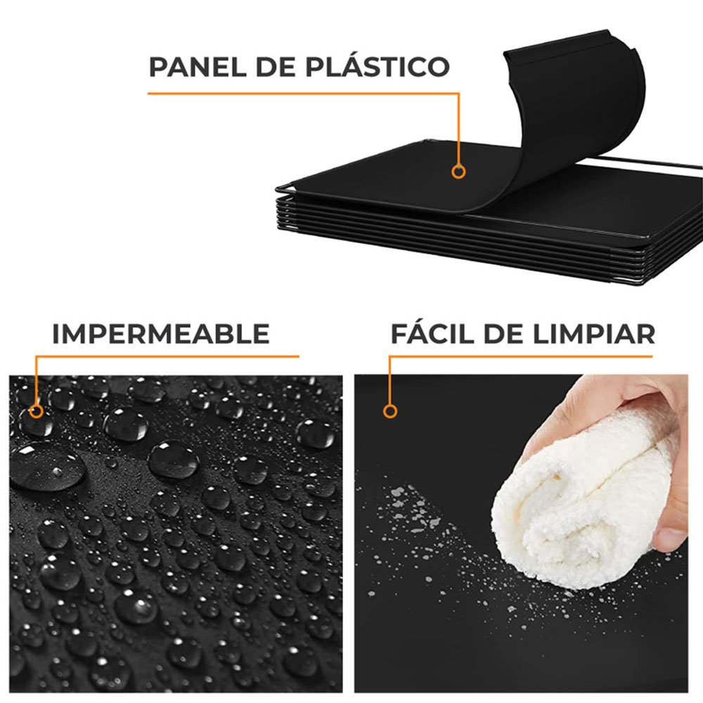 Gabinete Organizador Plástico Metálico 9 cubos | Utilísimo® - Imagen 7