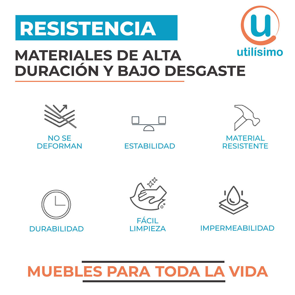 Buró Zapatero Organizador Plástico de tres niveles | Utilísimo® - Imagen 10