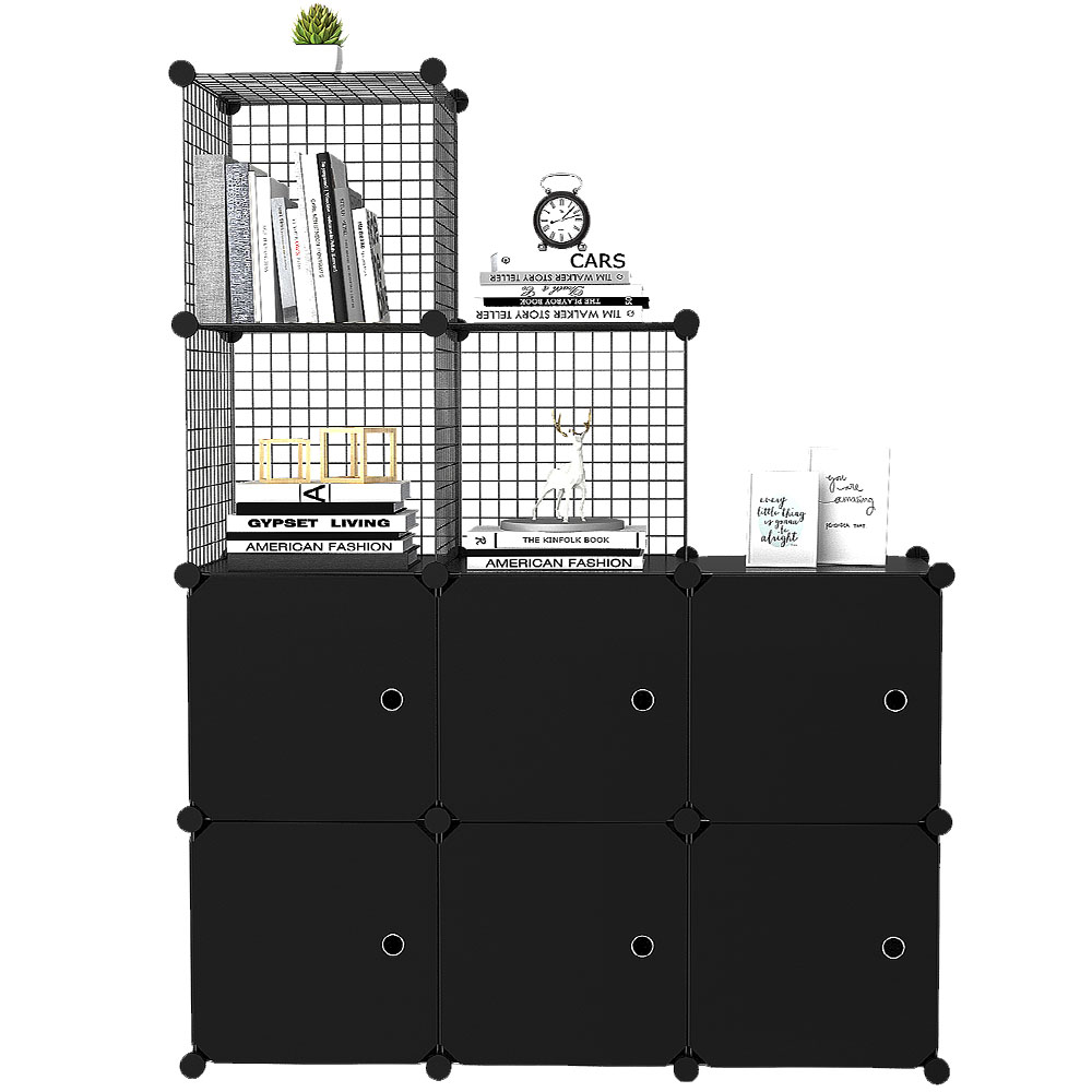 Gabinete Organizador Plástico Metálico 9 cubos | Utilísimo® - Imagen 2