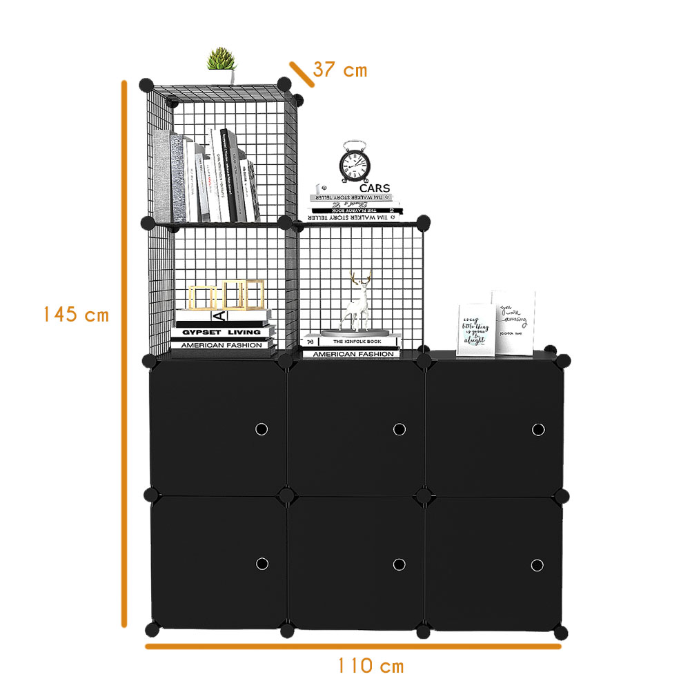 Gabinete Organizador Plástico Metálico 9 cubos | Utilísimo® - Imagen 6