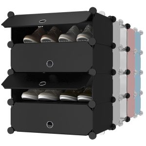 Buró Zapatero Organizador Plástico de cuatro niveles | Utilísimo®