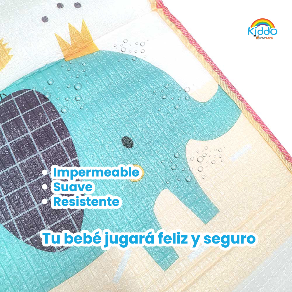 Tapete infantil antiderrapante doble vista - Kiddo - Imagen 4