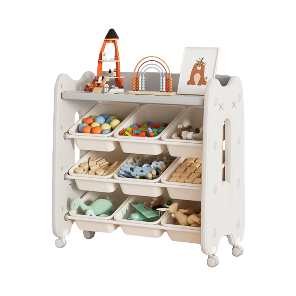 Juguetero organizador 9 cajones montessori - Kiddo
