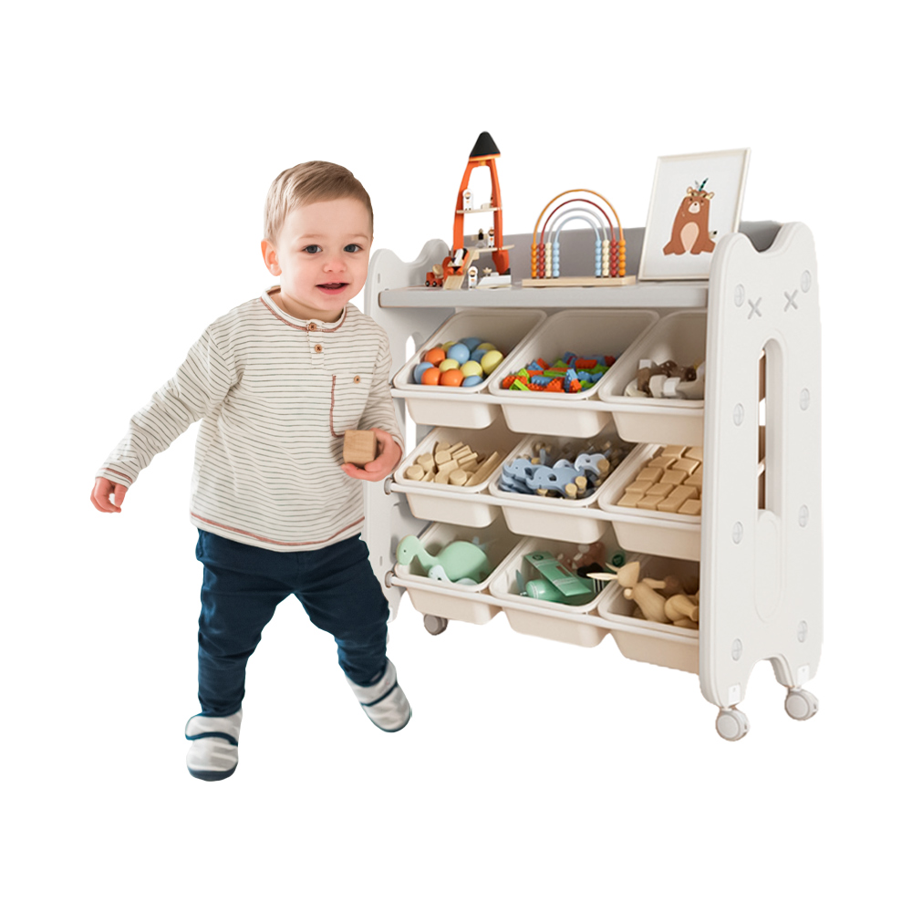 Juguetero organizador 9 cajones montessori - Kiddo - Imagen 2