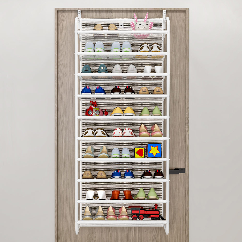 Organizador Zapatero Multiusos 10 Niveles 30 Pares para Puerta - Imagen 10