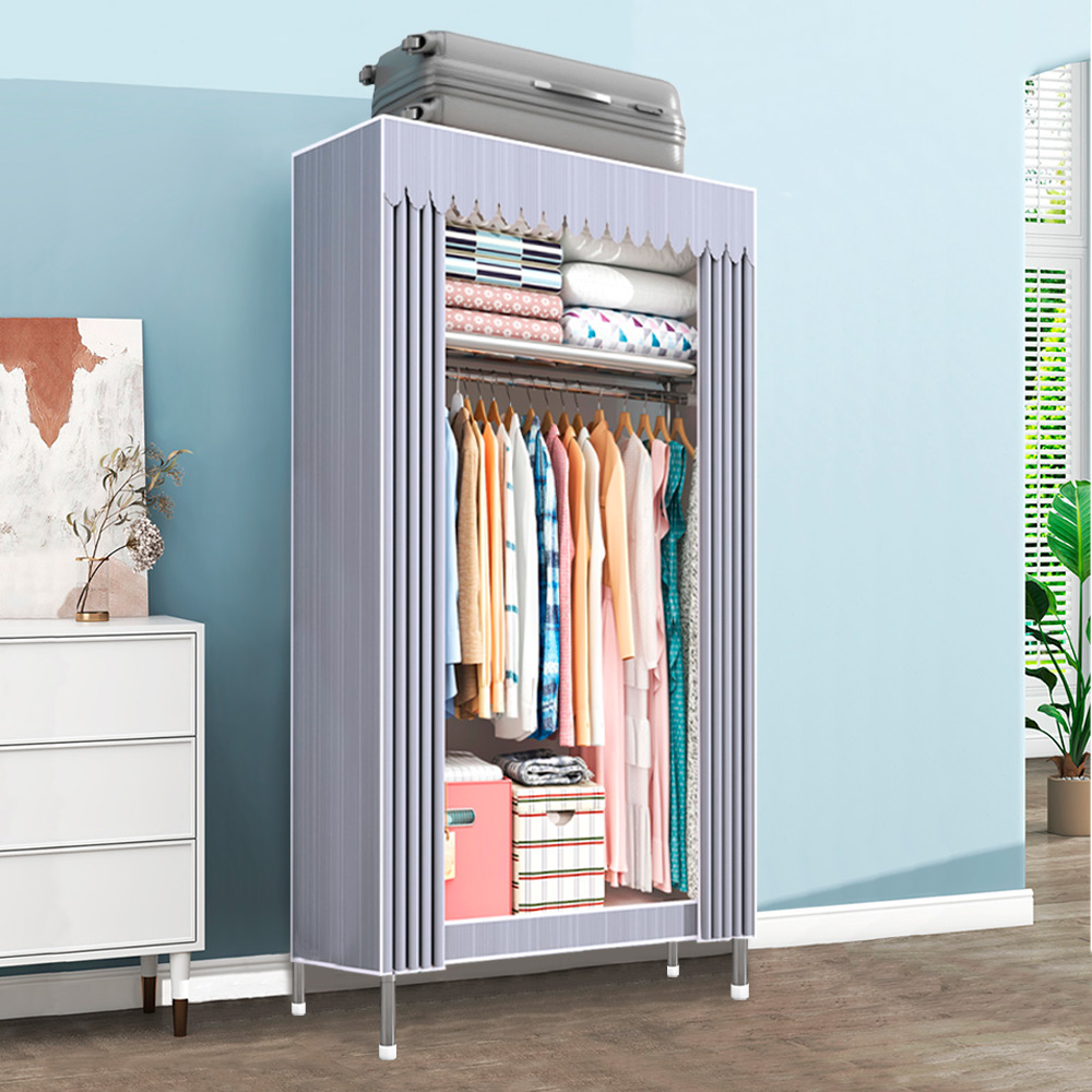 Rack Organizador Metálico con Perchero - Imagen 11