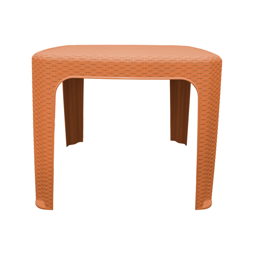 Kit Mesa Cuadrada con 4 Sillas tipo Rattan - Imagen 9