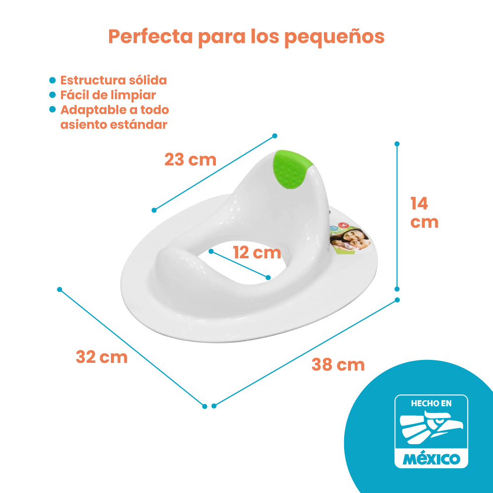 Asiento Reductor Entrenador Baño infantil - Imagen 6
