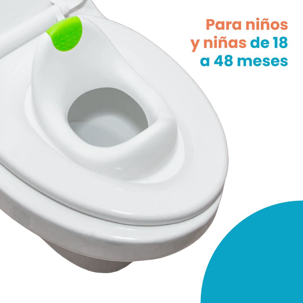 Asiento Reductor Entrenador Baño infantil - Imagen 7