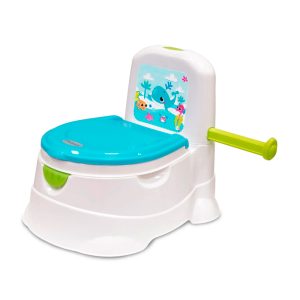 Bacinica Entrenador Banquito Niños Portarollo