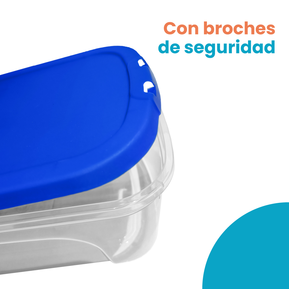 Caja Organizadora Multiusos Transparente 4.9 lts - Imagen 8
