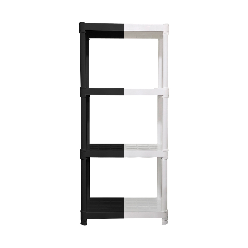 Rack Organizador Multiusos 4 Niveles Plástico Interior Exterior
