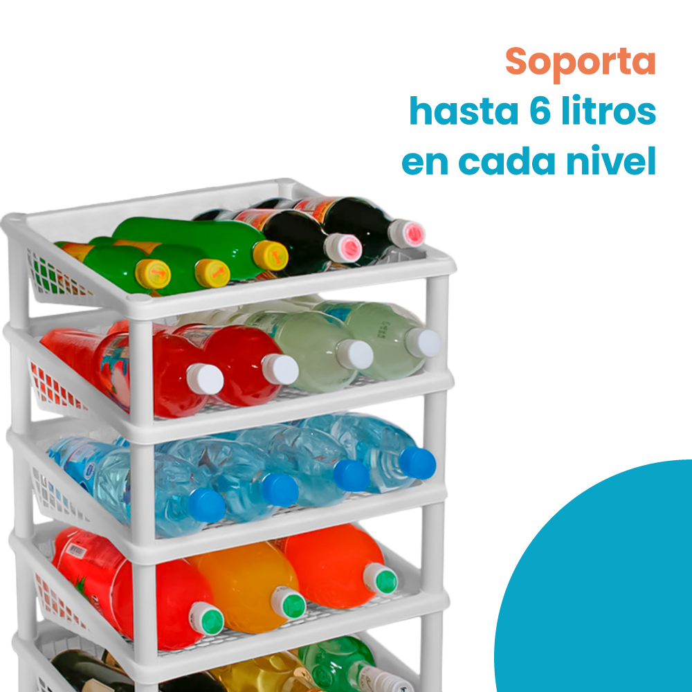 Organizador Multiusos Rack 5 Niveles - Imagen 6