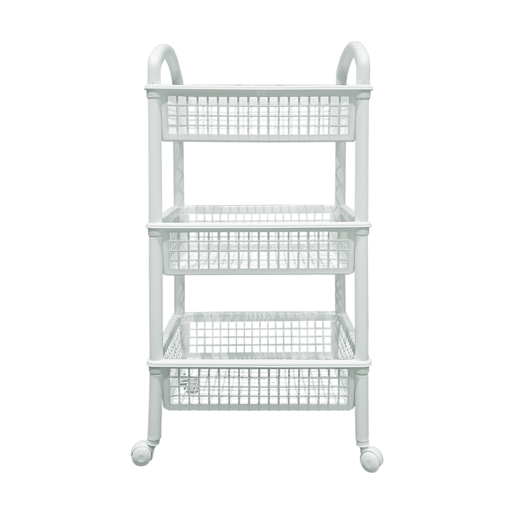 Organizador Multiusos Rack Carrito 3 Cestas Rectangular - Imagen 2