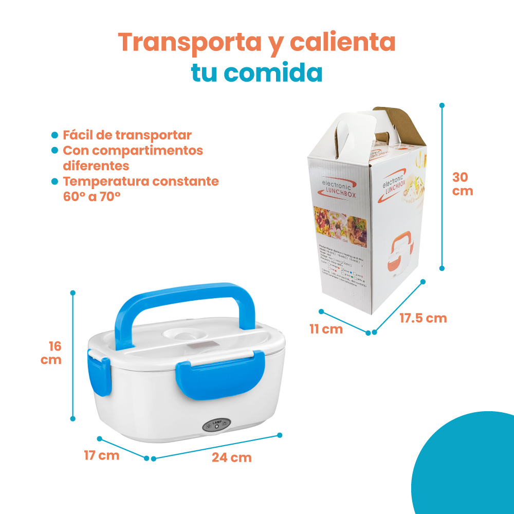 Lonchera eléctrica portátil 110V - Imagen 5