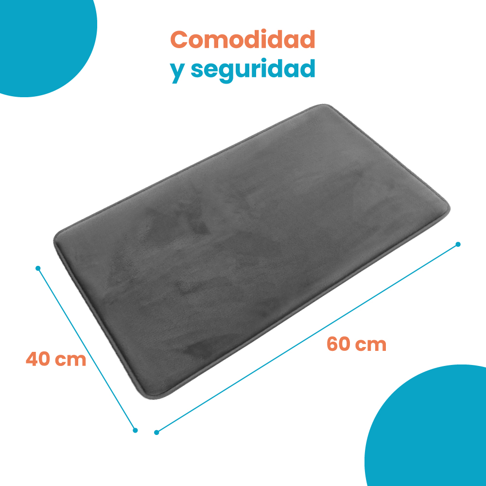 Tapate antideslizante absorbente diseño suave - Imagen 4
